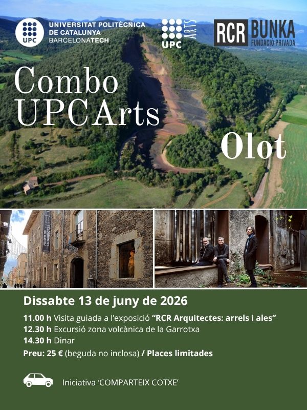 Pòster sortida cultural a Olot